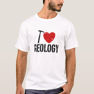 I Liebe Geologie T-Shirt