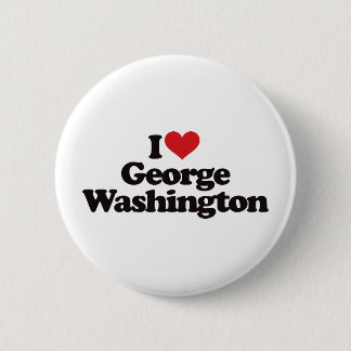 I Liebe George Washington Button
