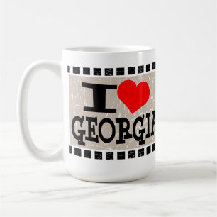 I Liebe Georgia - Tassen