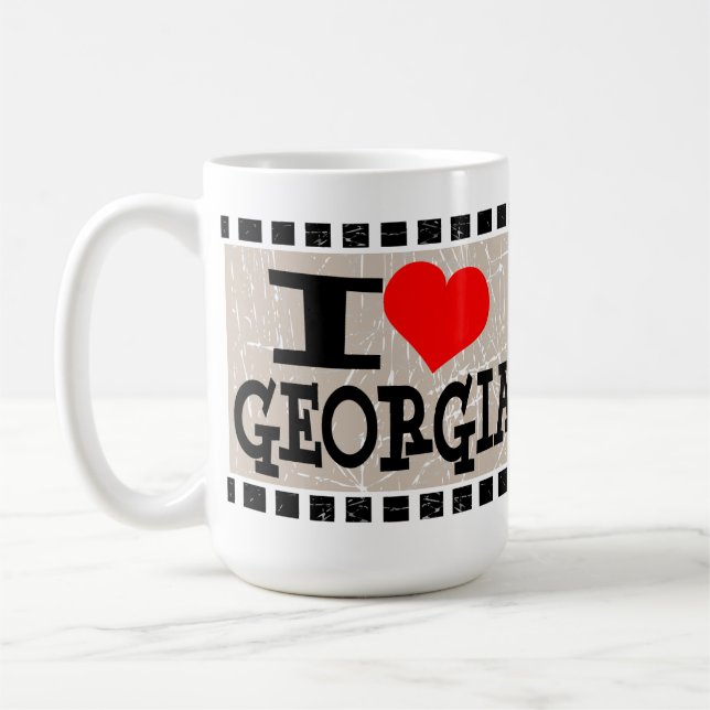 I Liebe Georgia - Tassen (Links)