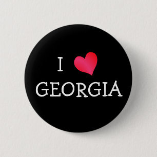I Liebe Georgien Button