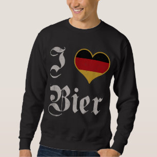 I Liebe German Beer Oktoberfest München Drink Bier Sweatshirt