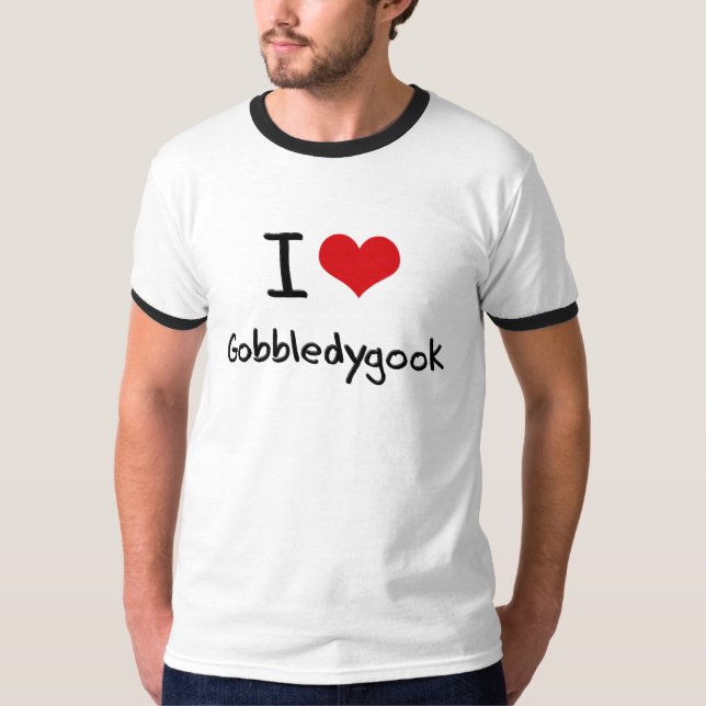 I Liebe-Geschwafel T-Shirt (Vorderseite)