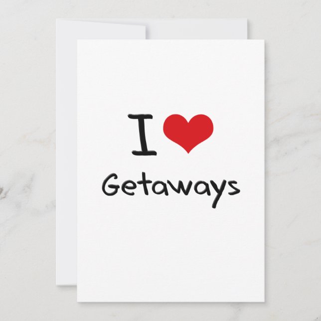 I Liebe Getaways (Vorderseite)