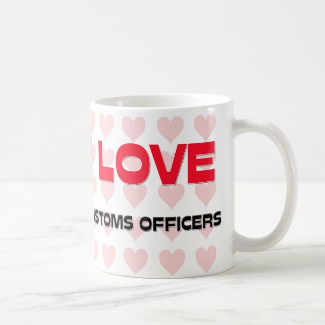I LIEBE-GEWOHNHEITS-OFFIZIERE TASSE (Rechts)