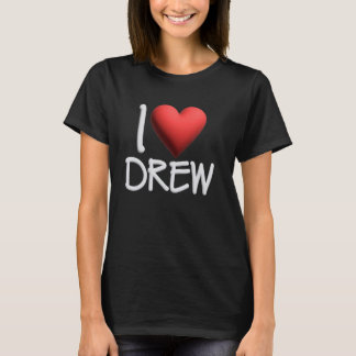 I Liebe Gezeichnet Name Personalisiert Männer Typ  T-Shirt