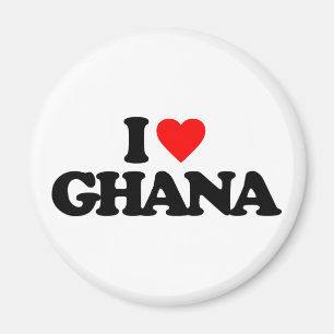 I LIEBE GHANA MAGNET