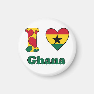 I Liebe Ghana Magnet