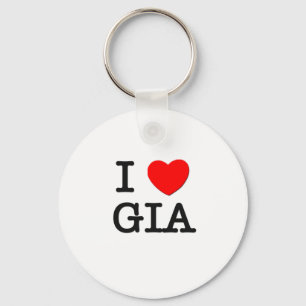 I Liebe-GIA Schlüsselanhänger
