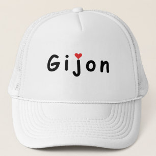 I Liebe Gijon Truckerkappe