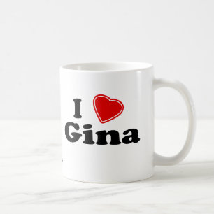 I Liebe Gina Tasse