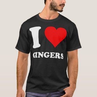I Liebe Gingers T-Shirt