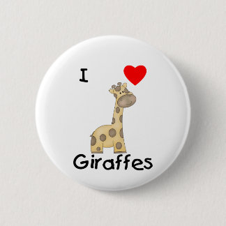 I Liebe-Giraffen (2) Button