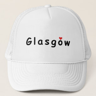 I Liebe Glasgow Truckerkappe