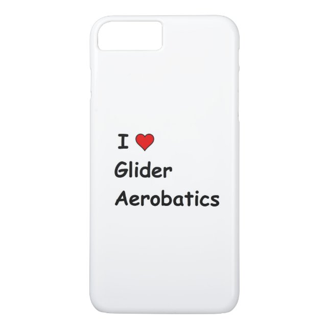 I Liebe Glider Aerobatics Case-Mate iPhone Hülle (Rückseite)
