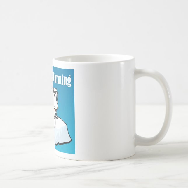 I Liebe-globale Erwärmung Tasse (Rechts)