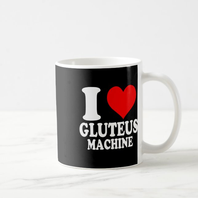 I Liebe Glutemaschine 1 Kaffeetasse (Rechts)