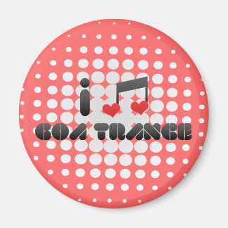 I Liebe Goa Trance Magnet