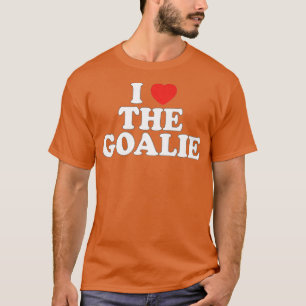 I Liebe Goalie Heart Soccer Hockey Sport Goalie T-Shirt