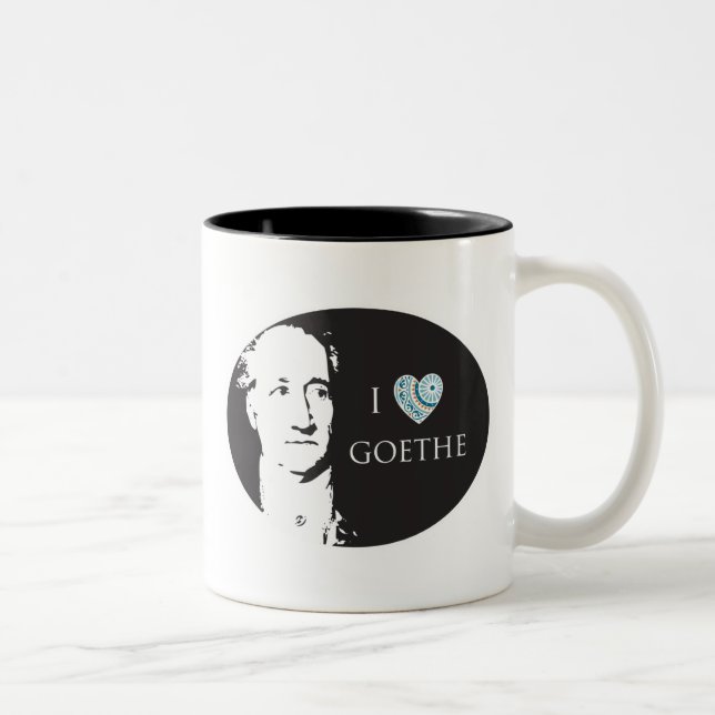 I Liebe Goethe Tasse (Rechts)