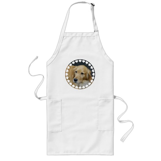 I Liebe Goldens lange Schürze (Vorne)
