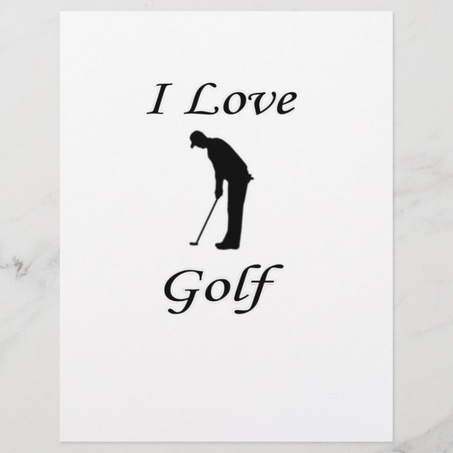 I Liebe Golf (Vorderseite)