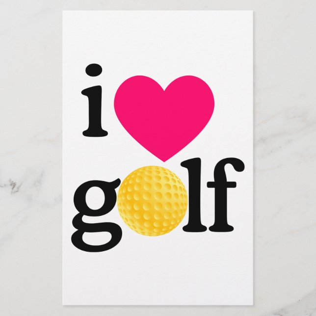 I Liebe Golf (Vorderseite)