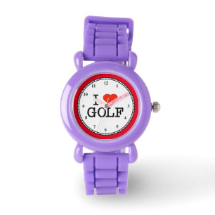 I Liebe Golf Armbanduhr