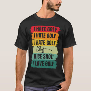 I Liebe Golf Golfspieler Golfer Coach Sport Gr T-Shirt