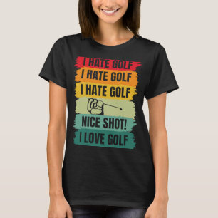 I Liebe Golf Golfspieler Golfer Coach Sport Gr T-Shirt