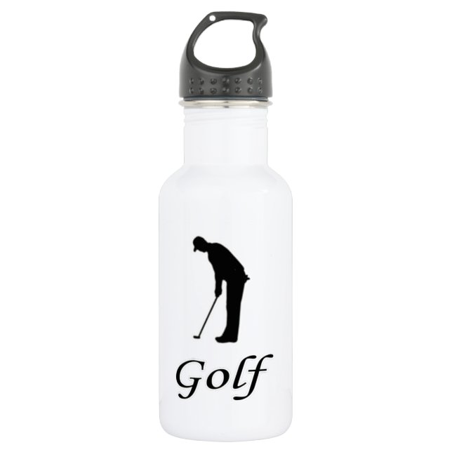 I Liebe Golf Trinkflasche (Vorderseite)