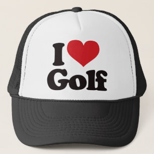 I Liebe-Golf Truckerkappe