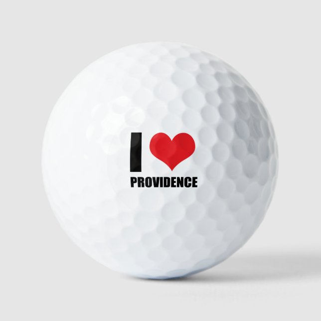 I LIEBE GOLFBALL (Vorderseite)