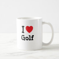 I Liebe Golfherz personalisiert