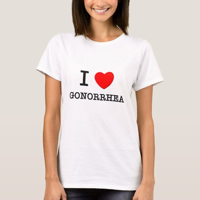 I Liebe-Gonorrhöe T-Shirt (Vorderseite)