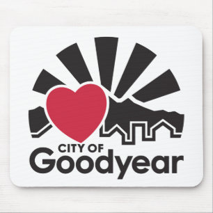 I Liebe Goodyear Mouse Pad Mousepad