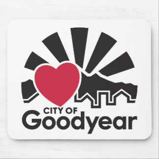 I Liebe Goodyear Mouse Pad Mousepad