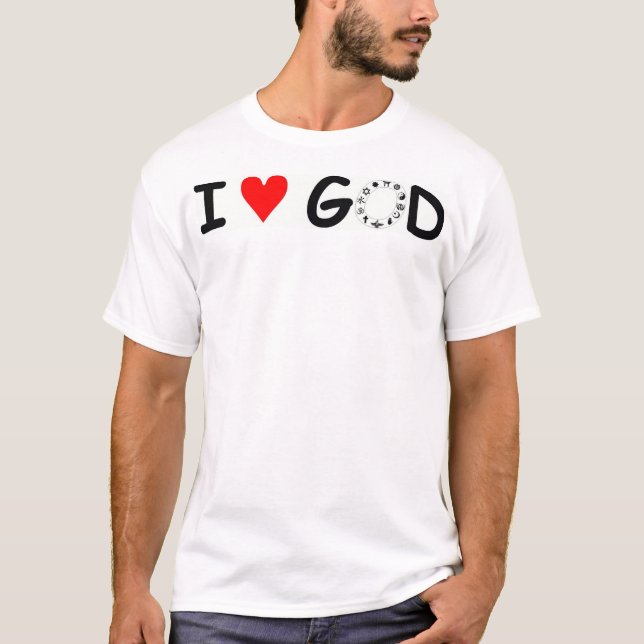 I Liebe GOTT-T - Shirt (Vorderseite)