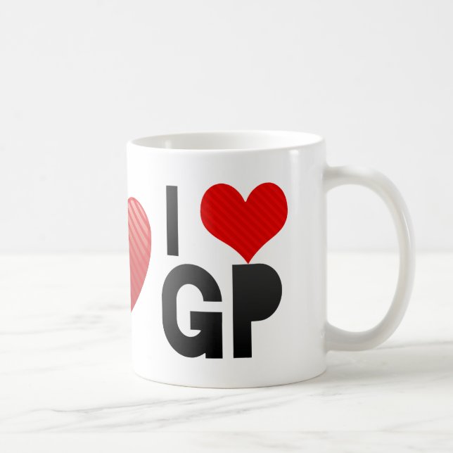 I Liebe GP Kaffeetasse (Rechts)