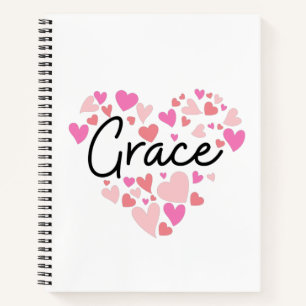 I Liebe Grace Notizbuch
