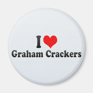 I Liebe-Graham-Cracker Magnet