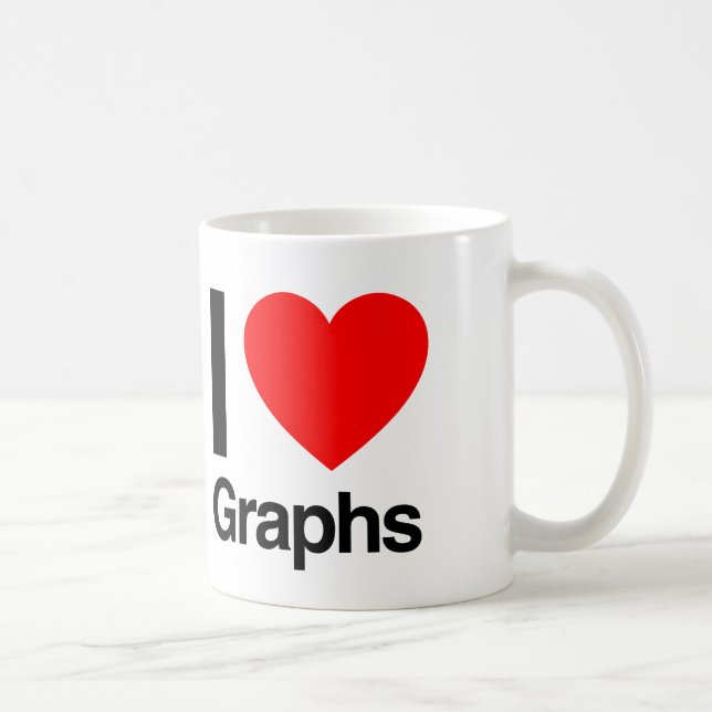 i Liebe Graphen Tasse (Rechts)