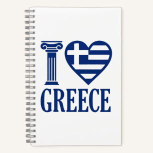 I Liebe Griechenland Notizbuch