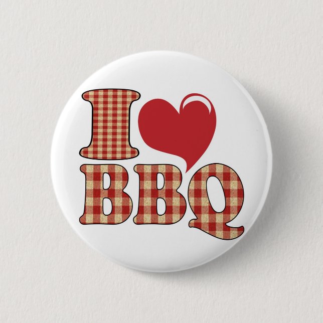 I LIEBE GRILLEN BUTTON (Vorderseite)