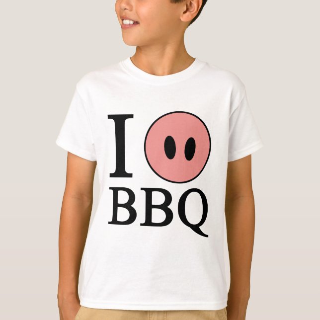 I Liebe GRILLEN T-Shirt (Vorderseite)