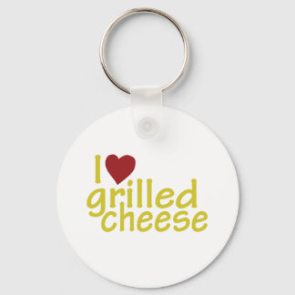 I Liebe Grillkäse Schlüsselanhänger