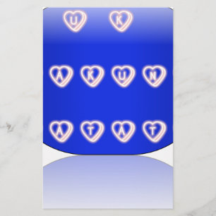 I Liebe Großbritannien Briefpapier