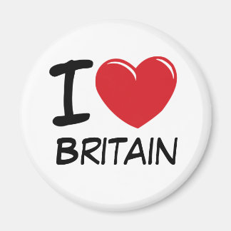 I Liebe Großbritannien Magnet