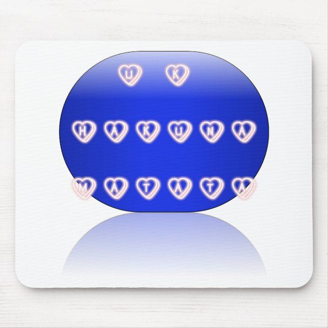 I Liebe Großbritannien Mousepad (Vorne)