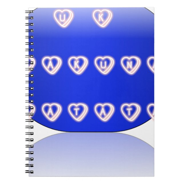 I Liebe Großbritannien Notizblock (Vorderseite)